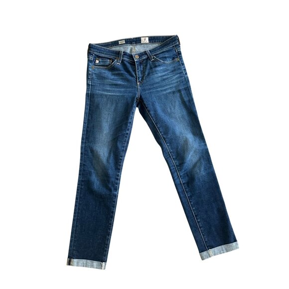 ADRIANO GOLDSCHMIED Stilt Roll Up Cigarette Jeans Size 27R - Picture 3 of 10